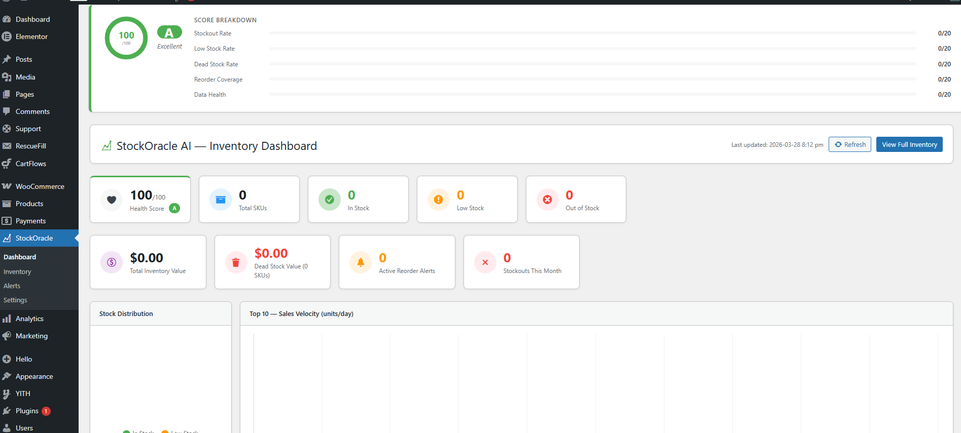 Complete Inventory Visibility with the Health Score Dashboard