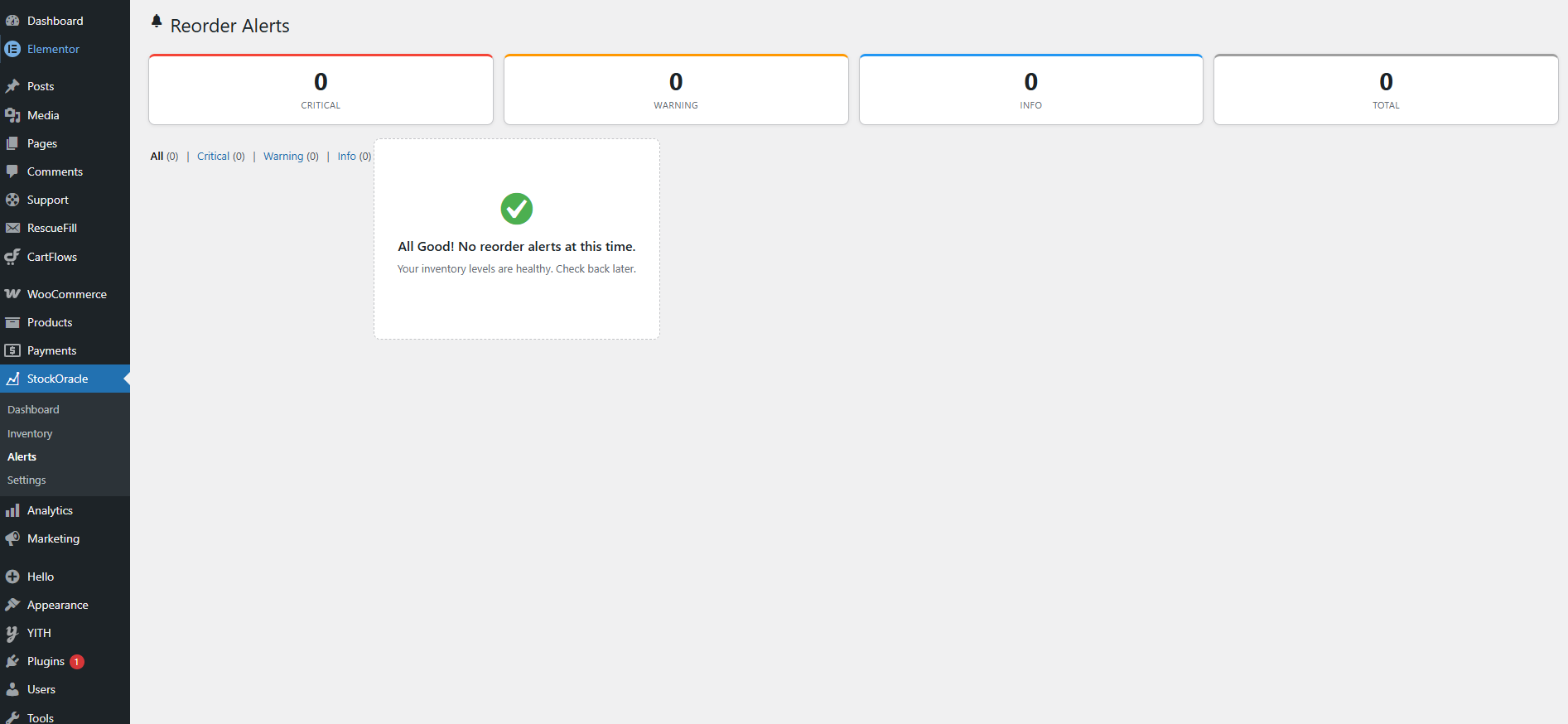 Dynamic Reorder Alerts & Automated Purchase Orders