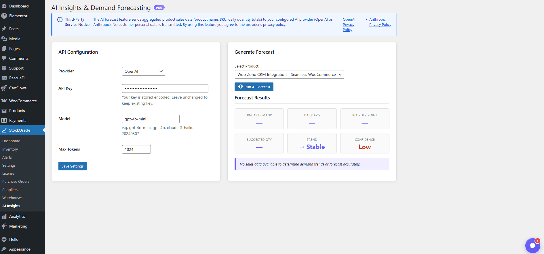 AI-Powered Demand Forecasting