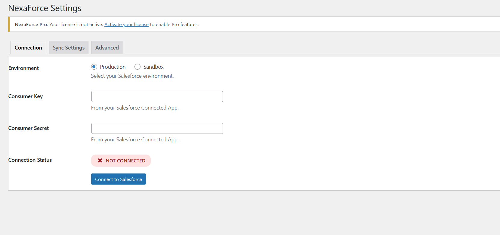 WooCommerce – Nexaforce Product Status Sync