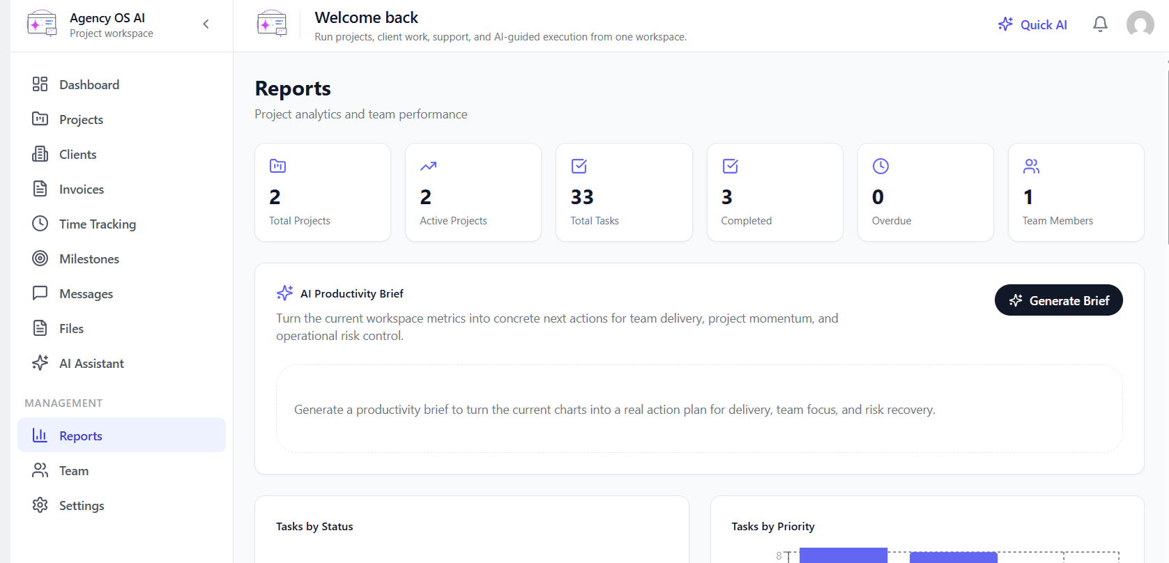 Reports : Turn Your Project Data Into a Real Action Plan with One Click