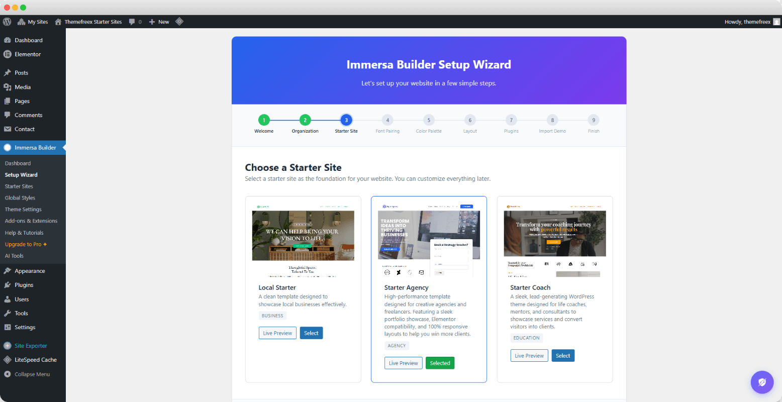Never start with a blank page