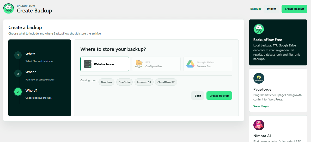 Off-Site Cloud Storage Integration: Keep Your Backups Safe and Away From the Hosting Server