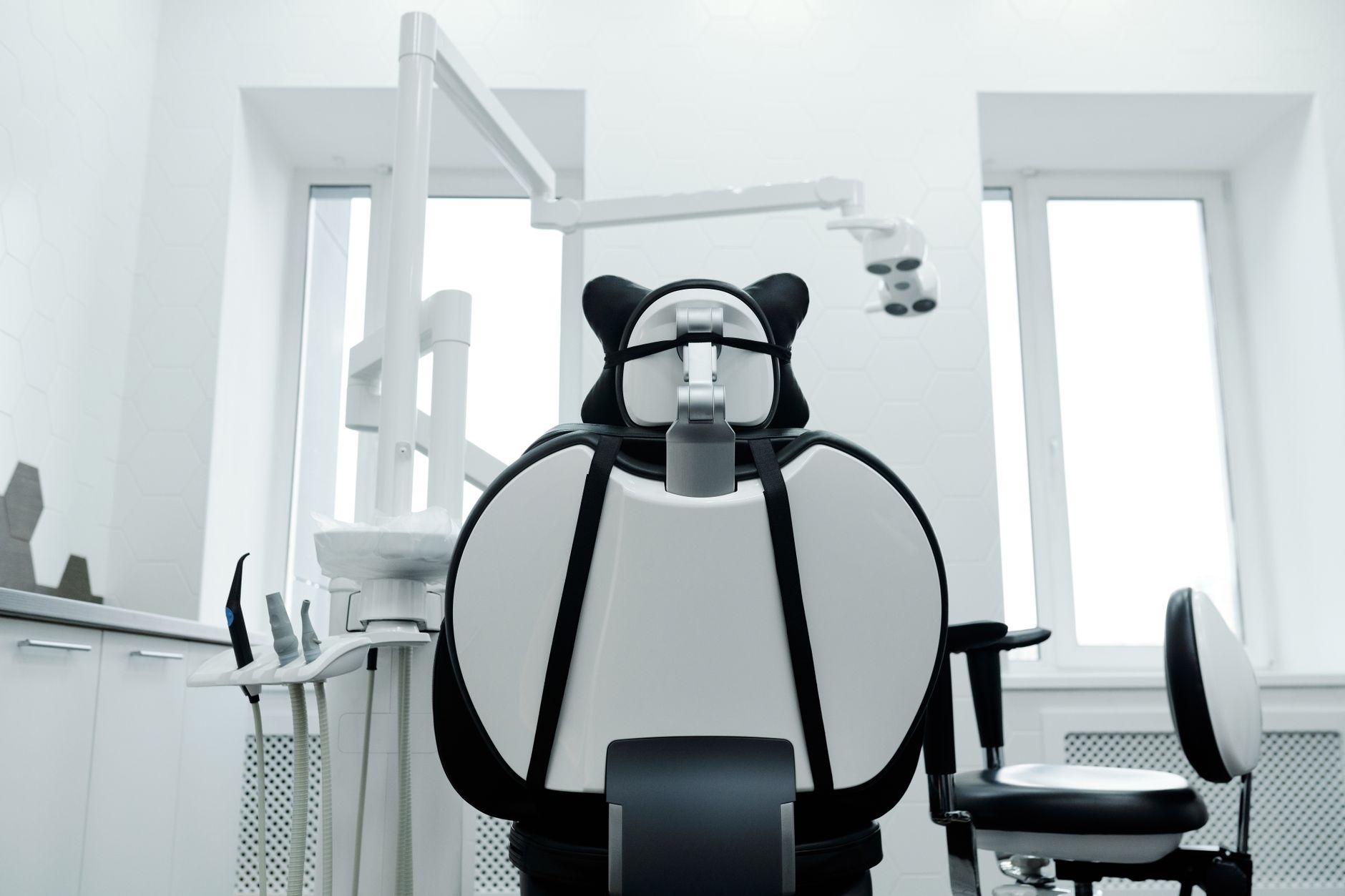 dental clinic interior with modern equipment
