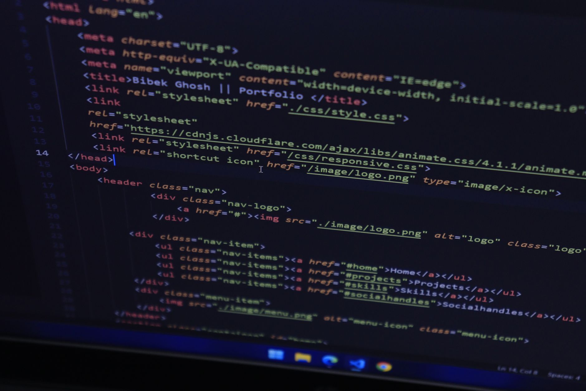 schema markup code displayed on a screen for bulk page generator